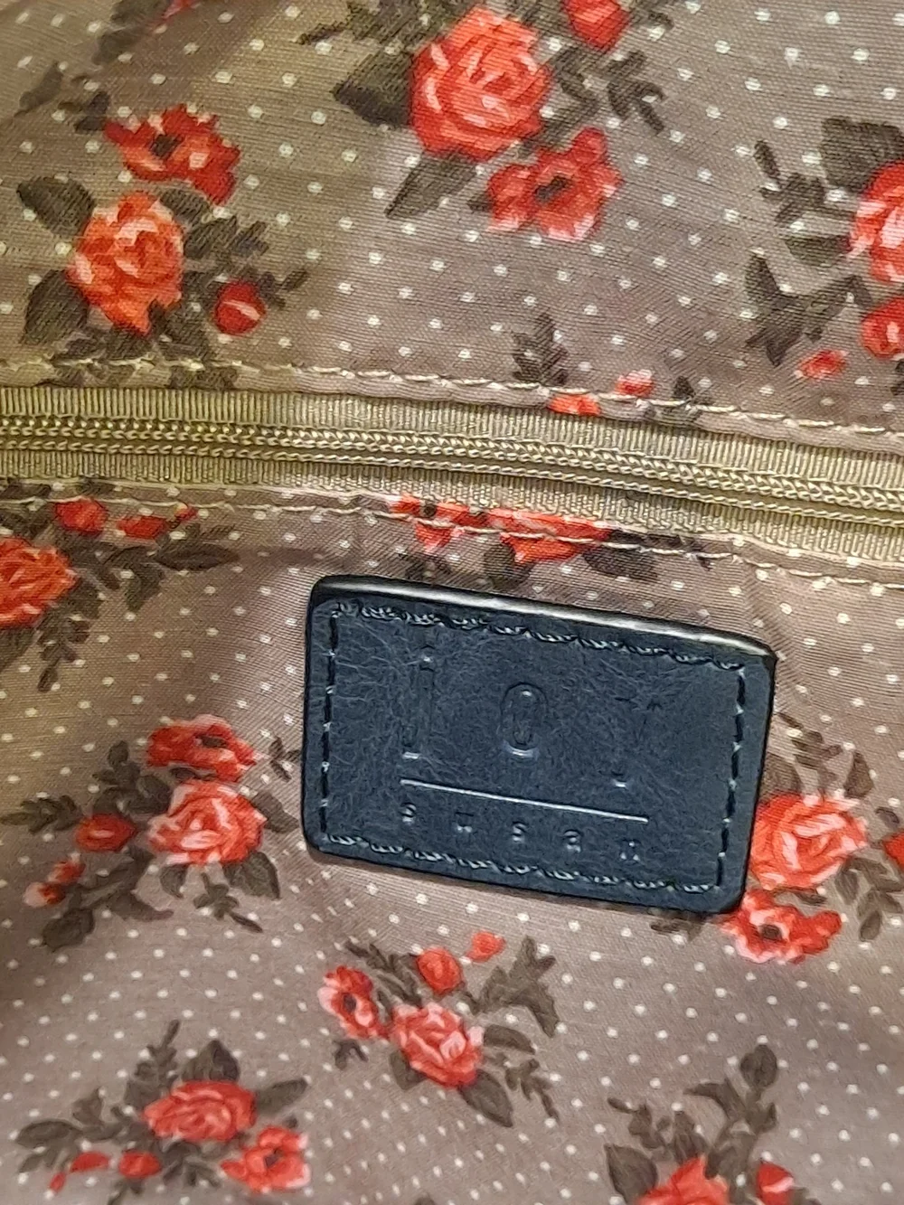 Joy Susan Navy Blue Vintage Debbie Hobo Slouchy Crescent Vegan Shoulder Bag